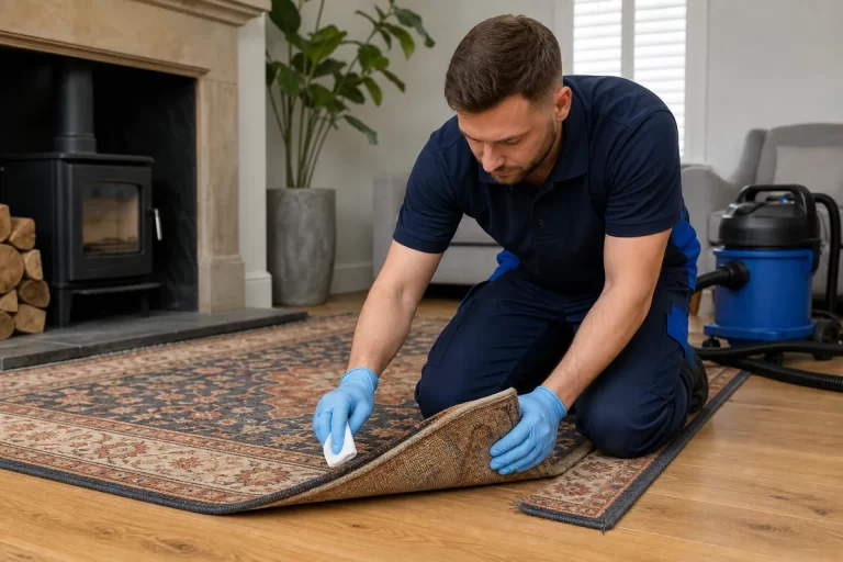 Rug colour fastness test