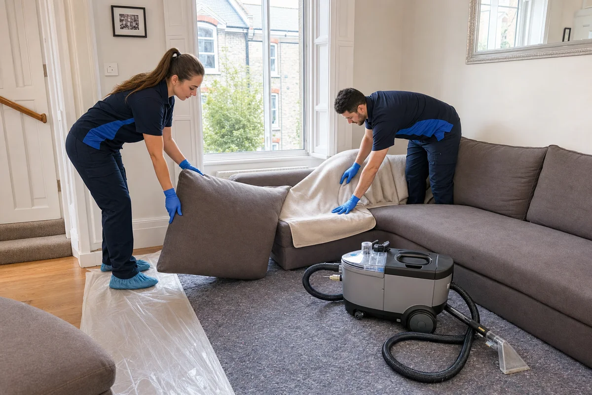 Sofa cleaning team london maisonette